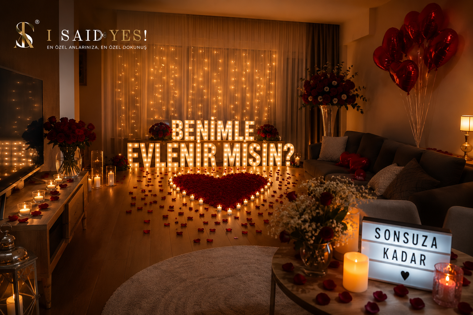 Sade ve Romantik: Evde Evlilik Teklifi Organizasyonu Nasıl Planlanır?