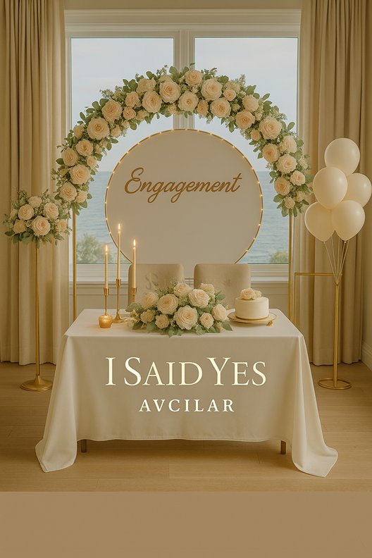 Avcılar Evde Söz & Nişan Organizasyonu