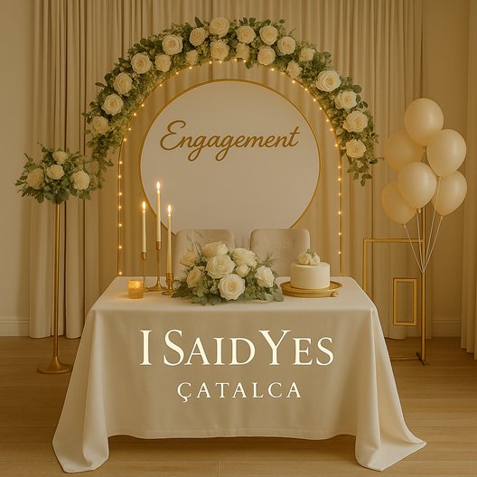 Çatalca Evde Söz & Nişan Organizasyonu