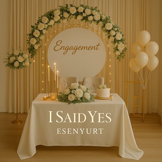 Esenyurt Evde Söz & Nişan Organizasyonu