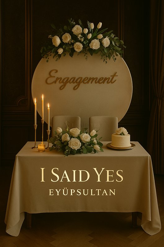 Eyüpsultan Evde Söz & Nişan Organizasyonu